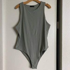 Double lined tank bodysuit